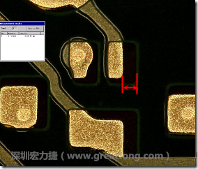 其他零件的防焊層印刷偏移，造成焊墊大小不一的現(xiàn)象。