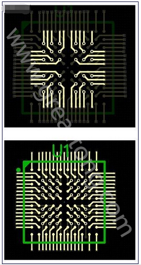 如何布線不同的BGA圈，從最外層開始，直到中心-深圳宏力捷