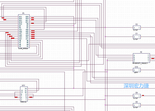 圖紙沒有層次的概念，不管電路有多復(fù)雜，只有一張平面圖。