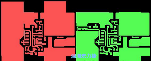 此操作可使文件中大部分的焊盤輸出后仍為焊盤，不會成為線性焊盤，并且不會產(chǎn)生像下圖一樣的短路情況