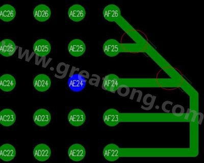 銳角走線正是化學(xué)物質(zhì)得以藏身的‘酸阱’。