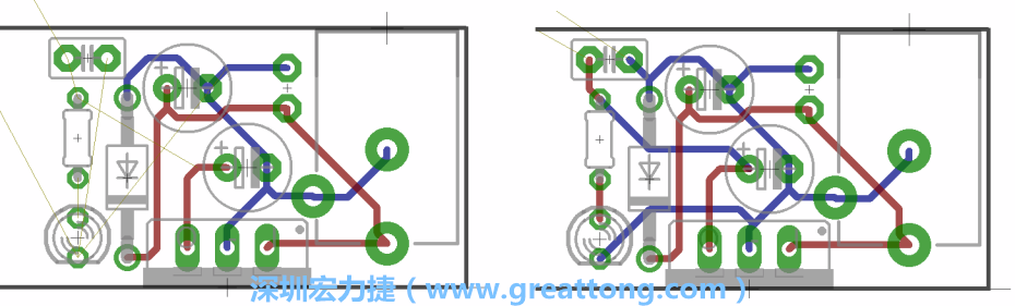 2.3. 下一步，進(jìn)行布線并連接各個電源供應(yīng)的連結(jié)點。