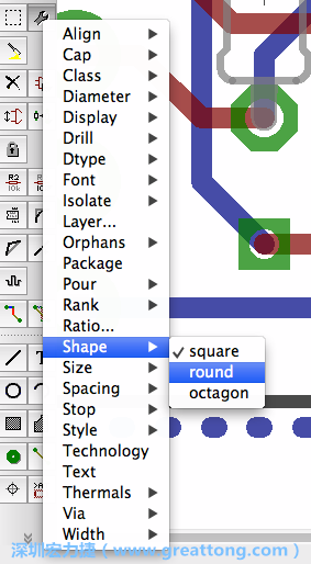 你可以在元件定位或是繪制完成之后，使用「變更/扳手（Change/wrench）」工具來改變元件里很許多多不同的性質(zhì)。