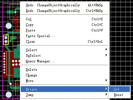 依次按“E、O、S”將原點(diǎn)設(shè)置到圖形的左下角